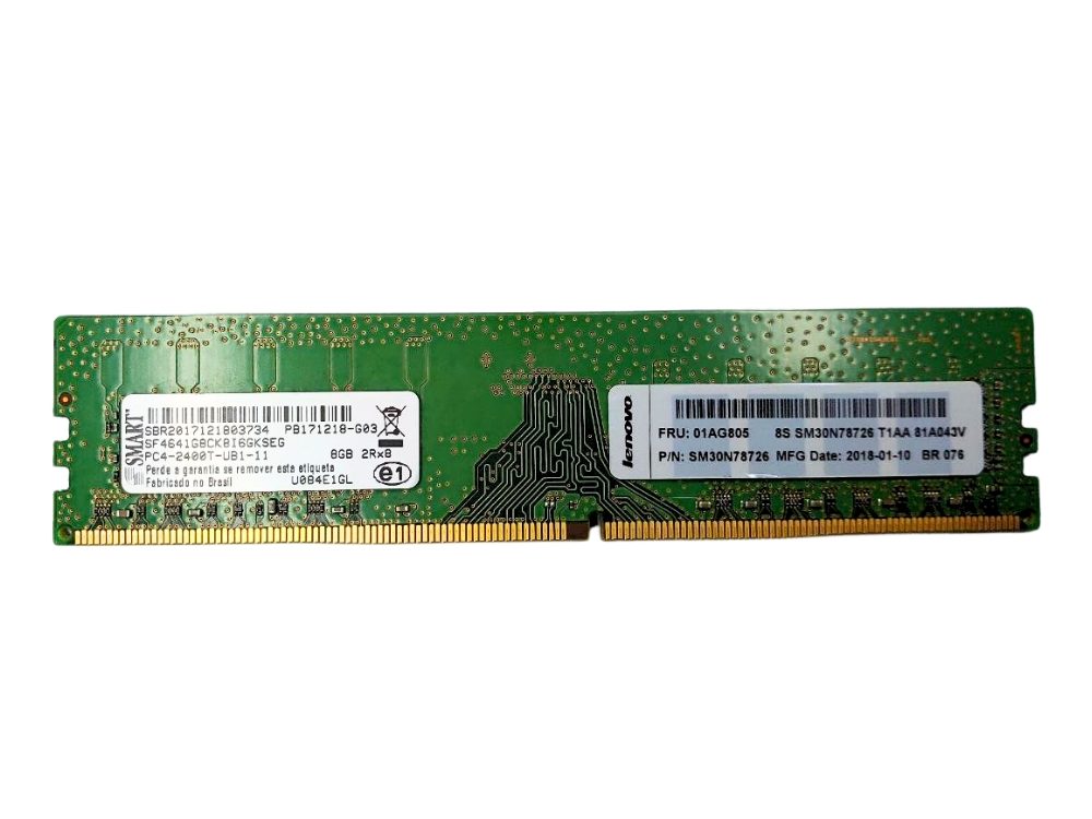 Memória Smart PC4 2400T-UB 8Gb 2RX8 - SF4641G8CK8I6GKSEG