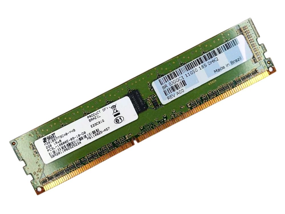 Memória Smart PC3L 10600E 2Gb 1Rx8 - M391B5773CH0-YH9