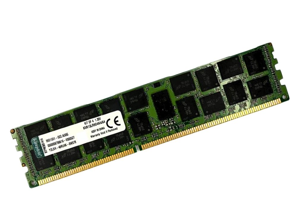 Memória Kingston PC3 10600L 16Gb 2Rx4 - KVR13LR9D4K4/64