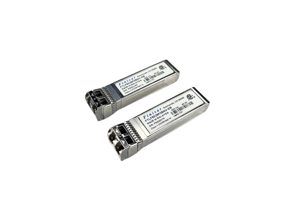 Alternative view of Gbic Finisar SFP+ 8Gb 850nm 150m - FTLF8528P2BNV-EM