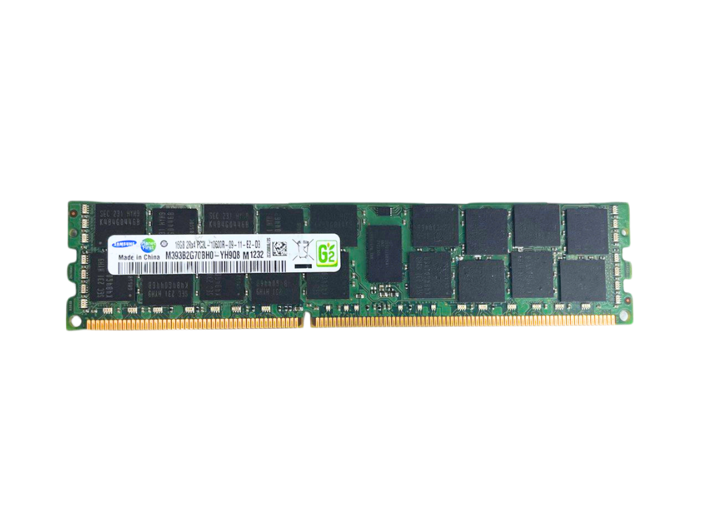 Memória Samsung PC3L 10600R 16Gb 2Rx4 - M393B2G70BH0-YH9Q8