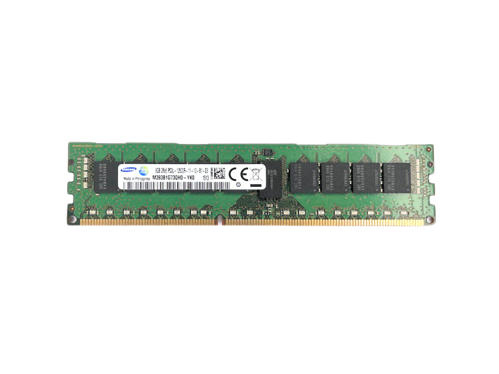 Memória Samsung 8Gb PC3L 12800R 2Rx8 – M393B1G73QH0-YK0