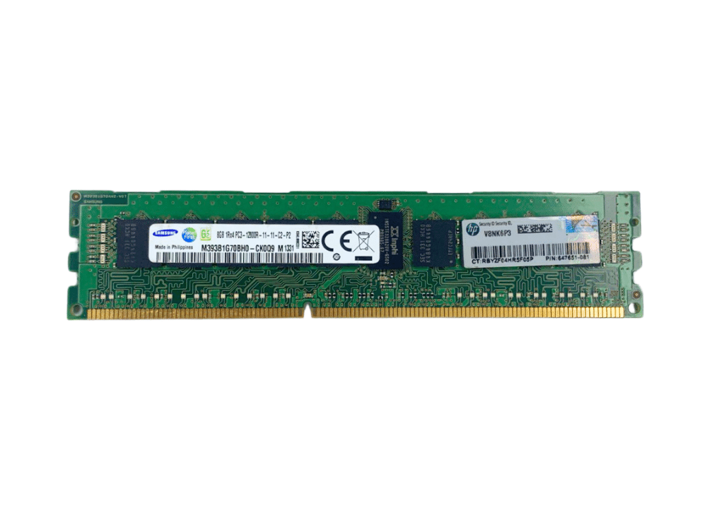 Memória Samsung PC3 12800R 8Gb 1Rx4 - M393B1G70BH0-CK0Q9