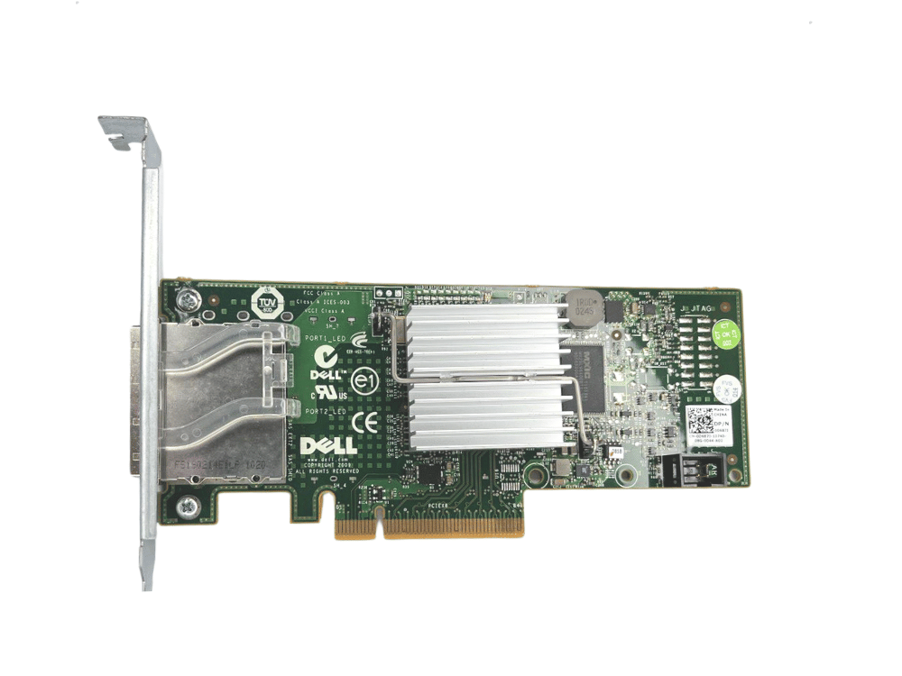 Controladora Dell Perc H200E HBA SATA/SAS 6Gb 2port - 0D687J