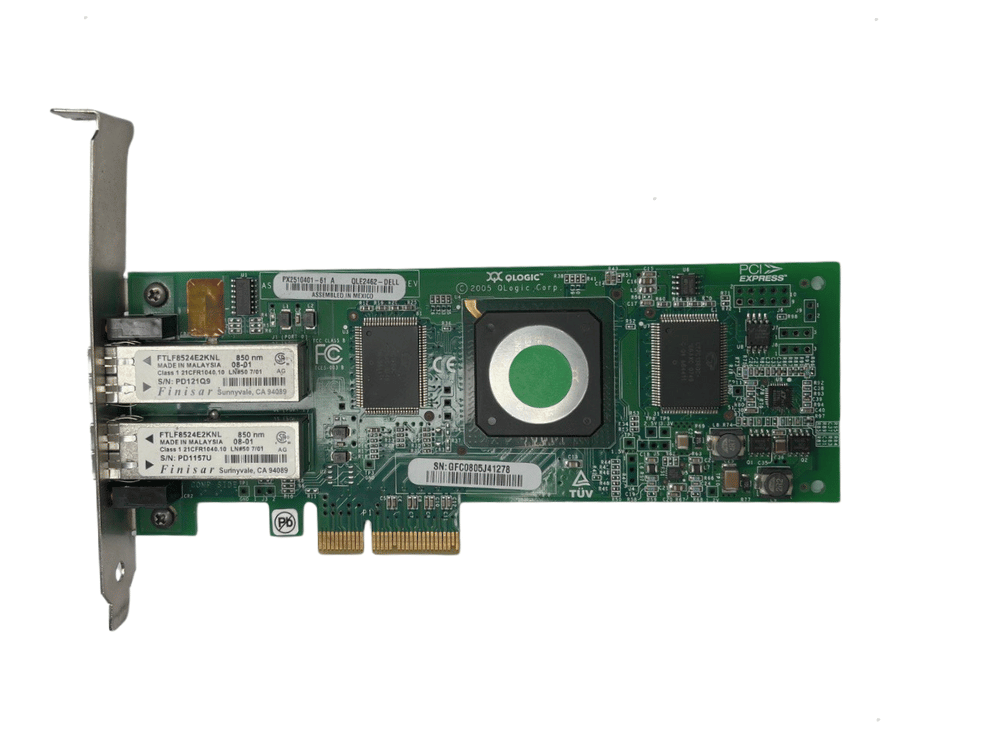Placa de Rede SFP Dell HBA QLE2462 4Gb 2 Porta - 0DH226
