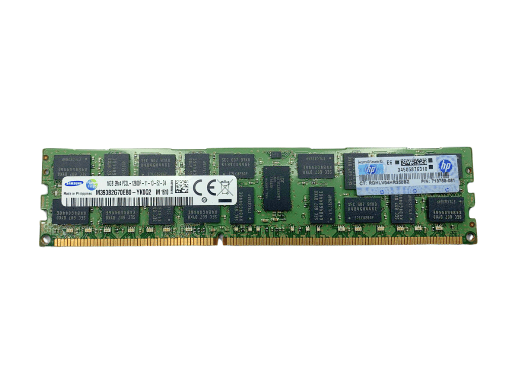 Memória Samsung PC3L 12800R 16Gb 2Rx4 - M393B2G70EB0-YK0Q2