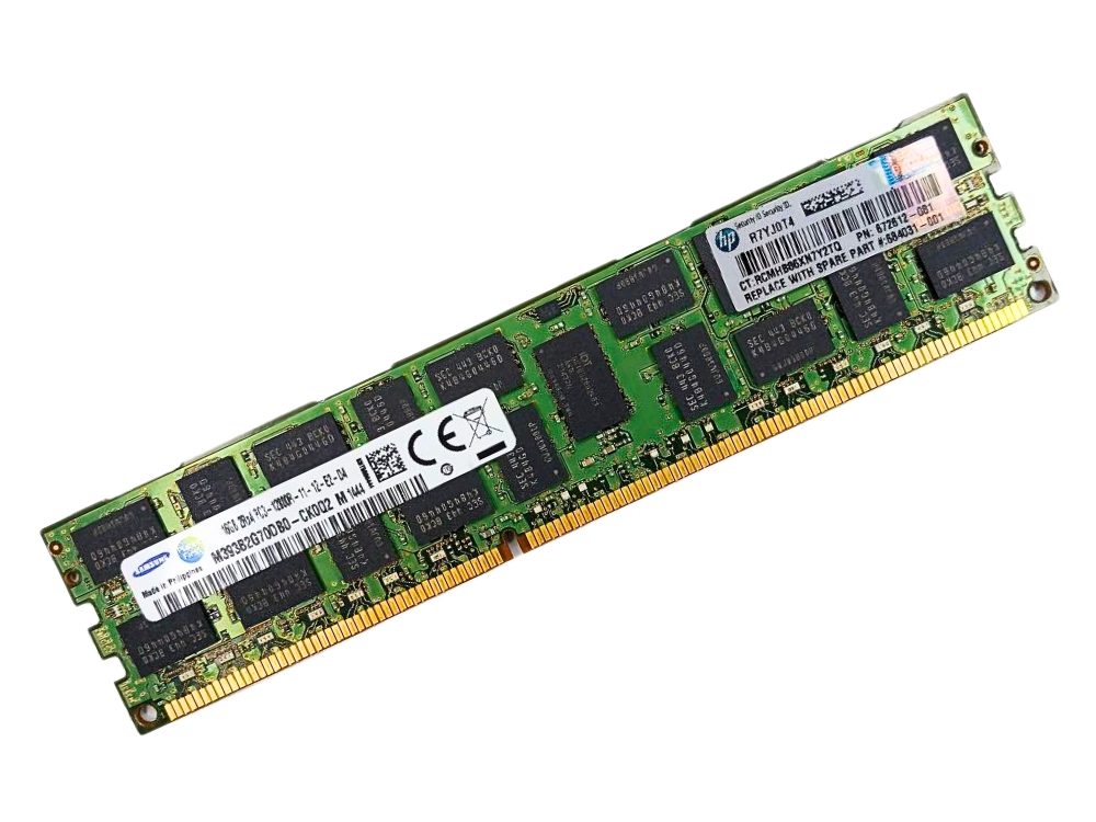 Memória Samsung PC3 12800R 16Gb 2Rx4 - M393B2G70DB0-CK0Q2
