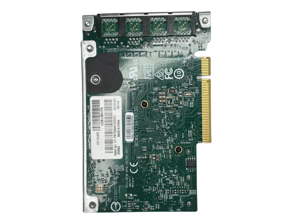 Alternative view of Placa de Rede RJ45 HP 331FLR 1Gb 4 Portas - HSTNS-BN71