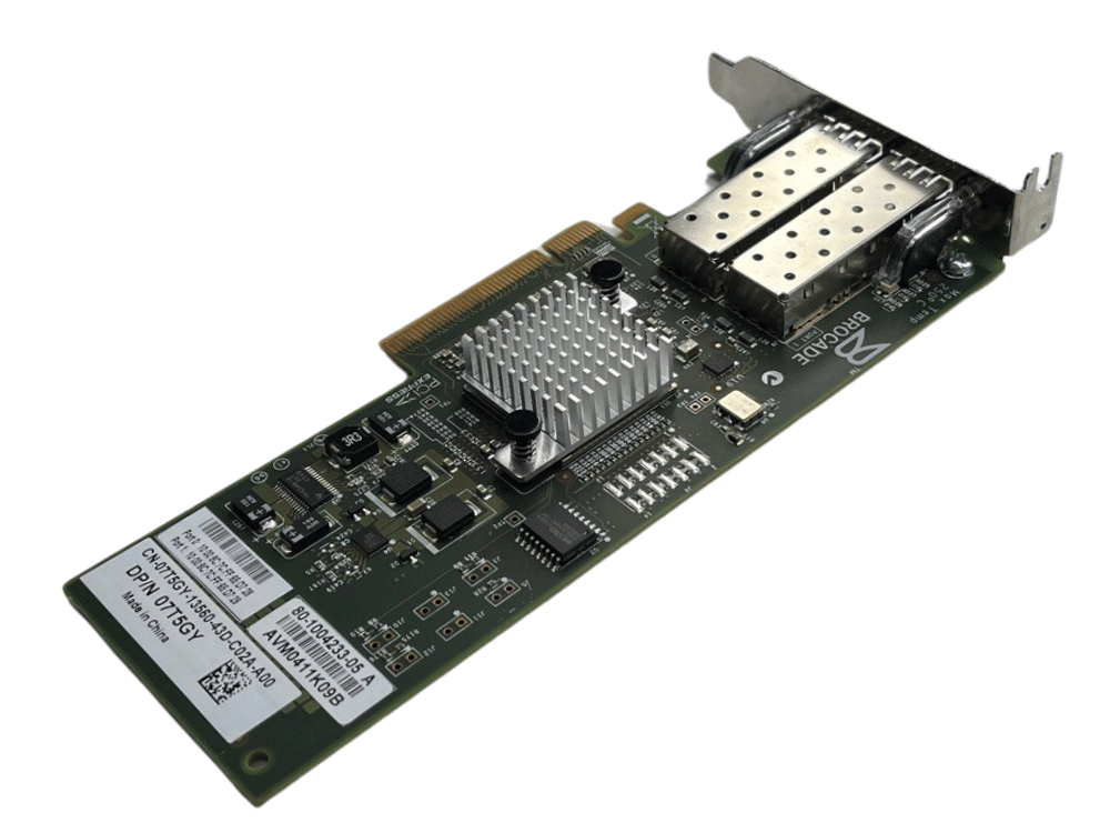 Placa de Rede SFP Dell Brocade 825 HBA 8Gb 2 Porta - 07T5GY