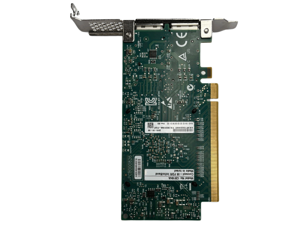 Alternative view of Placa de Rede QSFP Mellanox CB194A 56Gb 2Port - MCB194A-FCAT