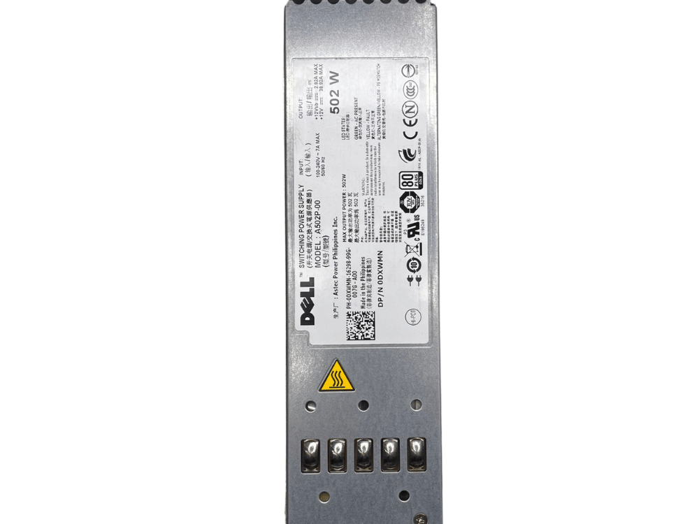 Fonte Servidor Dell A502P-00 502W AC Hot Swap – 0DXWMN