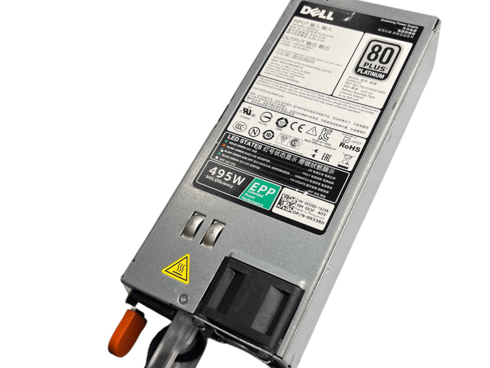 Fonte Servidor Dell E495E-S1 495W AC Hot Swap EPP – 09338D