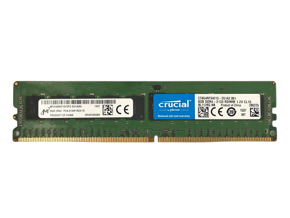 Memória Mícron PC4 2133P 8Gb 1Rx4 - MTA18ASF1G72PZ-2G1A2KI