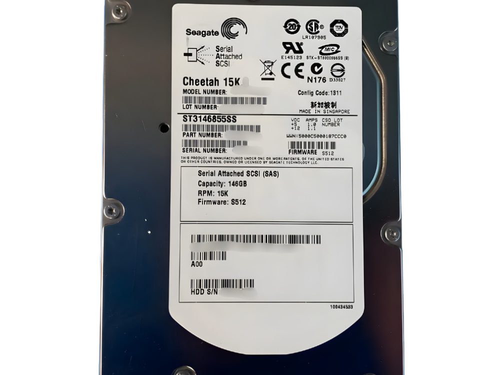 Disco Rígido Interno Seagate 146Gb 15K 3.5 SAS - 9CE066-050