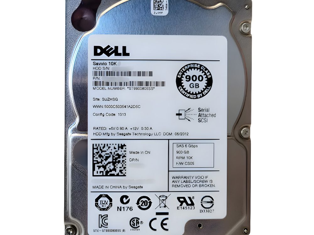 Disco Rígido Interno Seagate 900Gb 10K 2.5 SAS - 1FE200-031