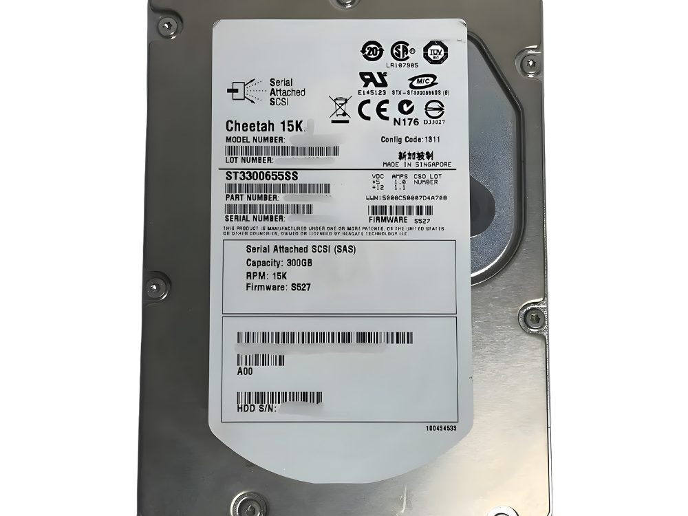 Disco Rígido Interno Dell 300Gb 15K 3.5 SAS - 0B24494