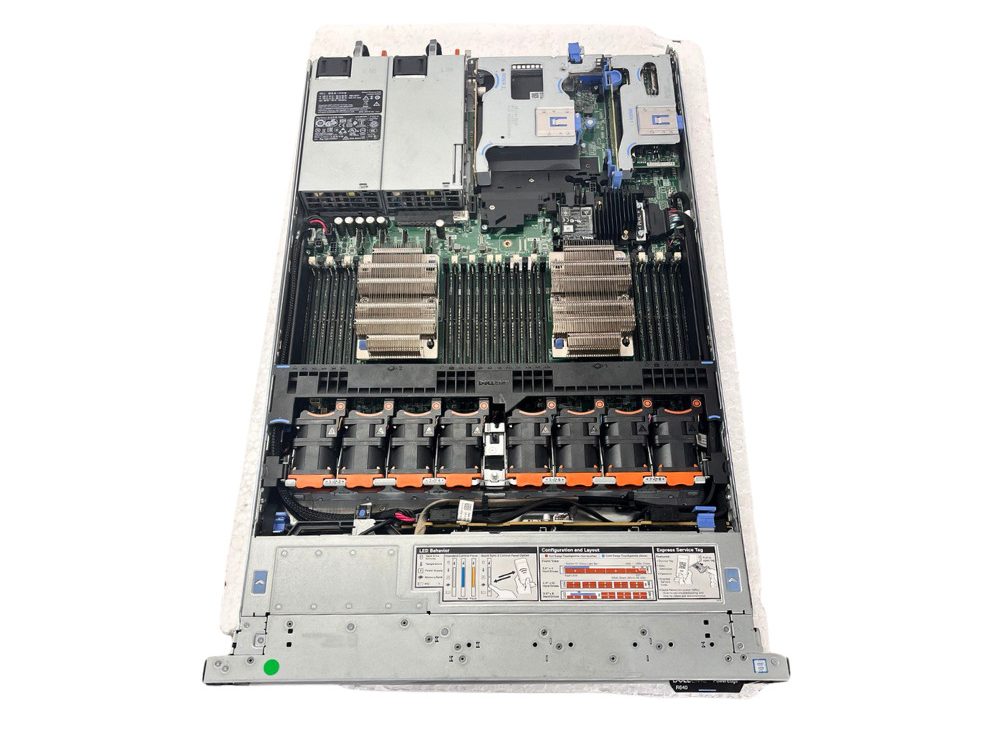 Alternative view of Servidor Dell R640 8sff Provedor Dual Platinum 8160 512gb Ram Ssd 2tb