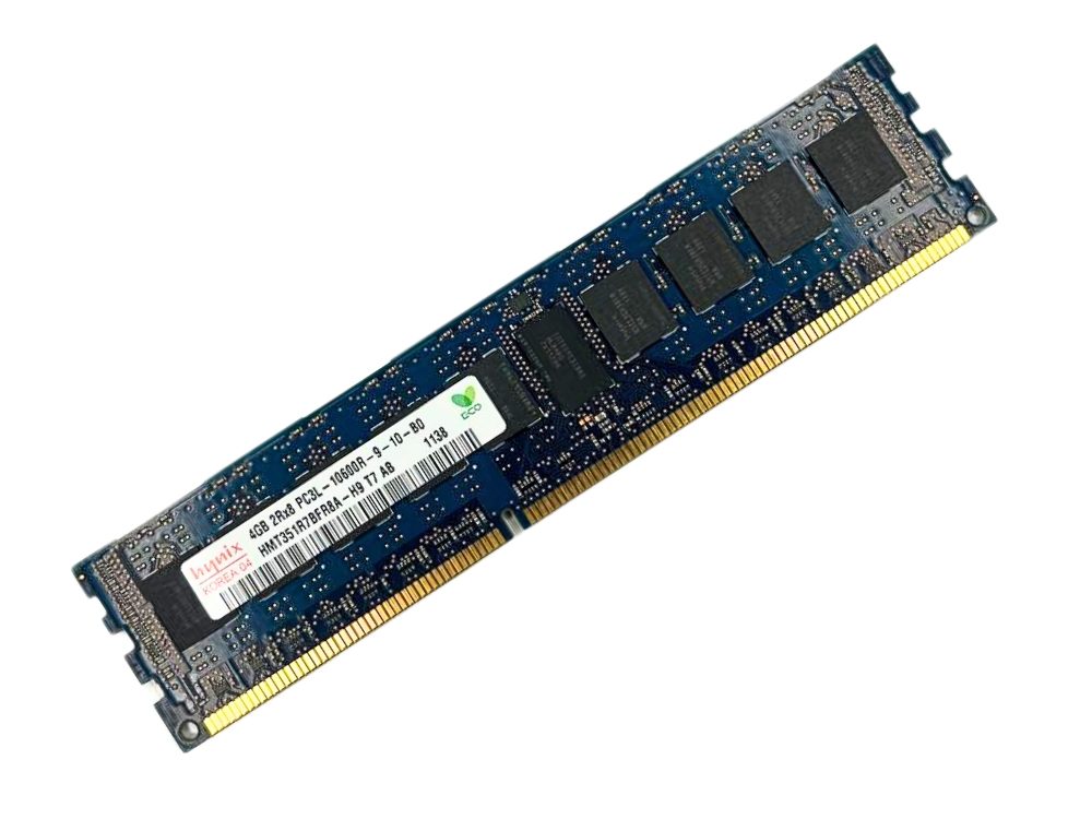 Memória SK Hynix PC3L 10600R 4Gb 2Rx8 - HMT351R7BFR8A-H9