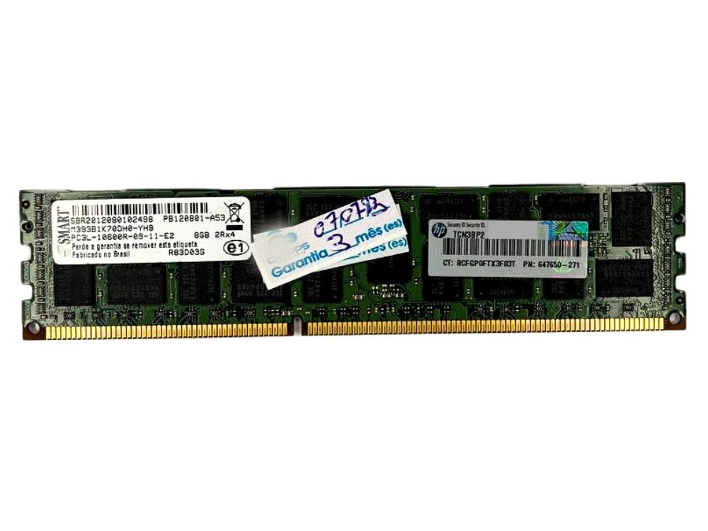Memória Smart PC3L 10600R 8GB 2Rx4 - M393B1K70CH0-YH9