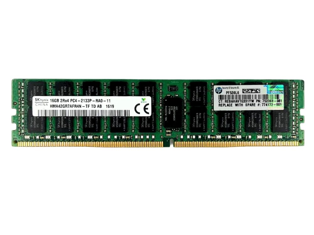 Alternative view of Memória SK Hynix PC4 2133P 16Gb  2Rx4 - HMA42GR7AFR4N-TF