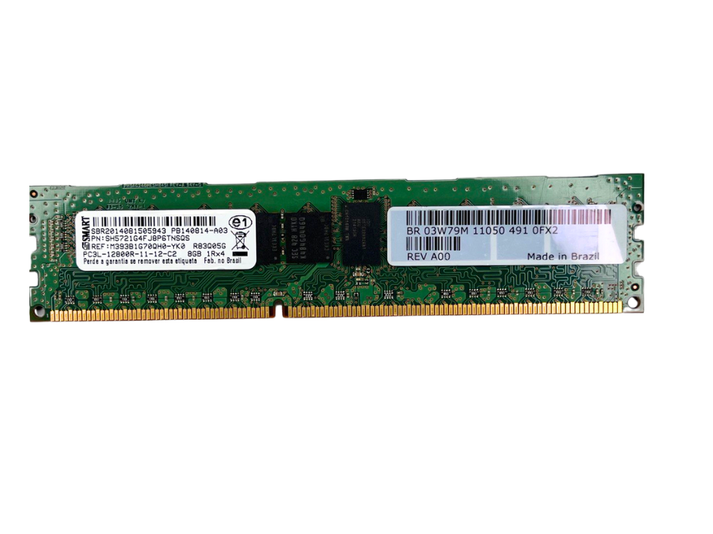 Memória Smart PC3L 12800R 8Gb 1Rx4 - M393B1G70QH0-YK0
