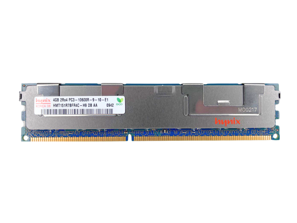 Memoria SK Hynix PC3 10600R 4Gb 2Rx4 - HMT151R7BFR4C-H9