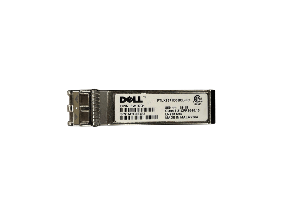 Gbic Dell SFP+  FTLX8571D3BCL-FC 10Gb 850nm 10Km - 0WTRD1