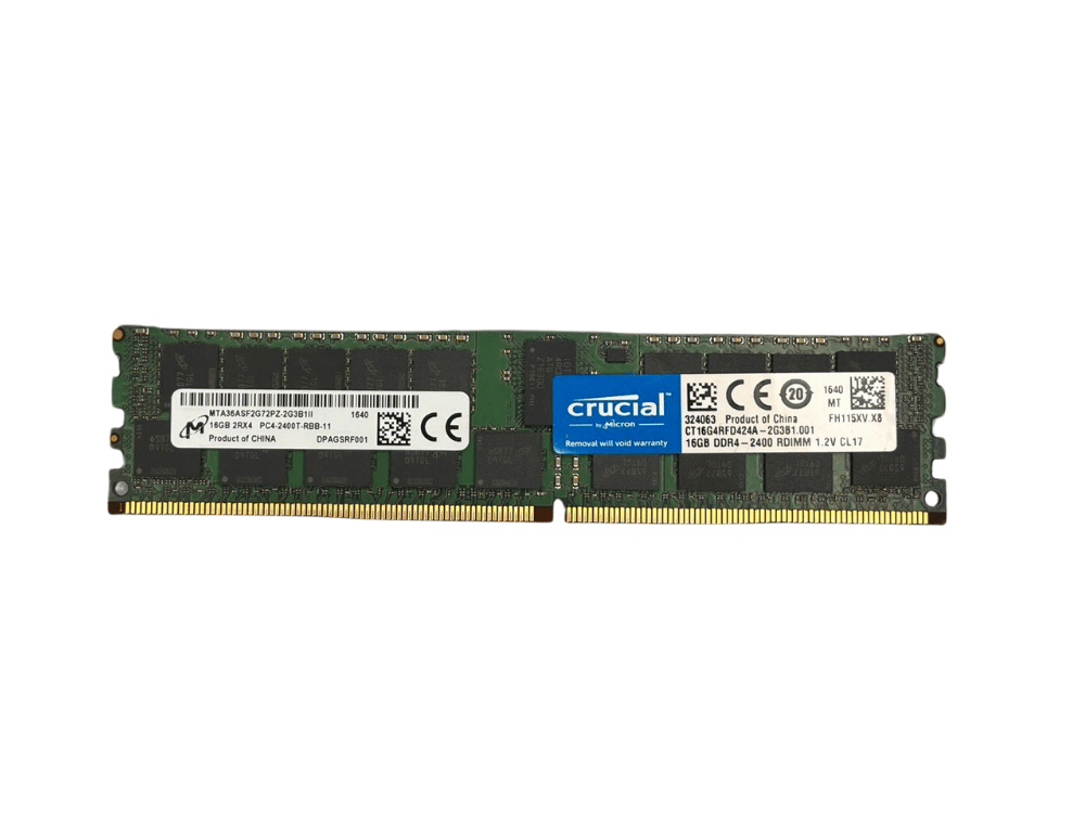 Memória Micron PC4 2400T 16Gb 2Rx4 - MTA36ASF2G72PZ-2G3B1II