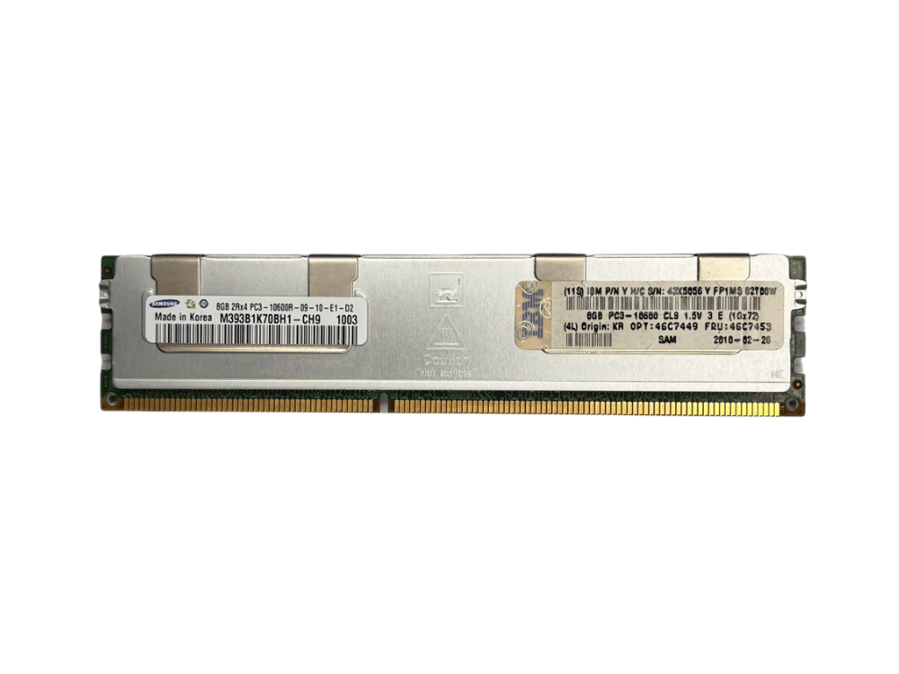 Memória Samsung PC3 10600R 8Gb 2Rx4  - M393B1K70BH1-CH9