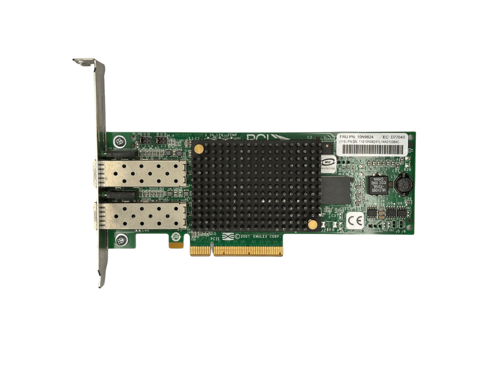 Alternative view of Placa de Rede SFP IBM LPE12002 HBA 8Gb 2 Portas - EMU-P001219 - 10N9824