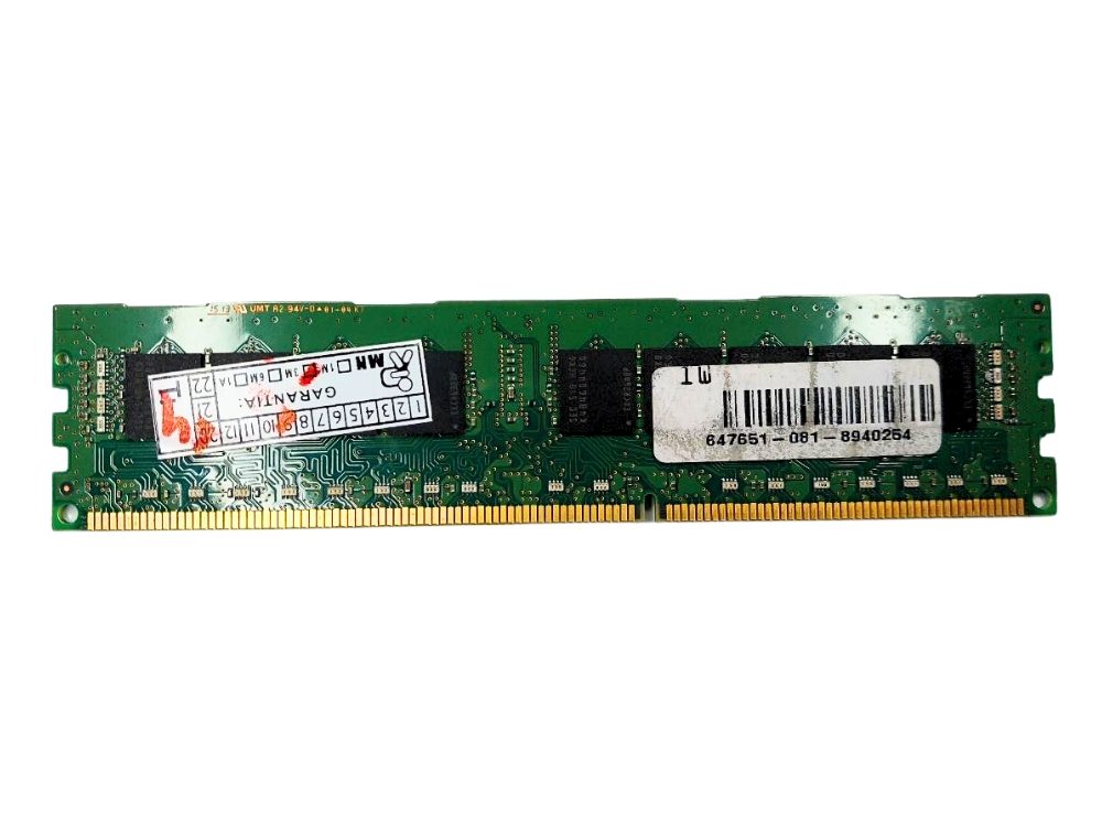 Alternative view of Memória Samsung PC3 12800R 8Gb 1Rx4 - M393B1G70QH0-CK0Q9