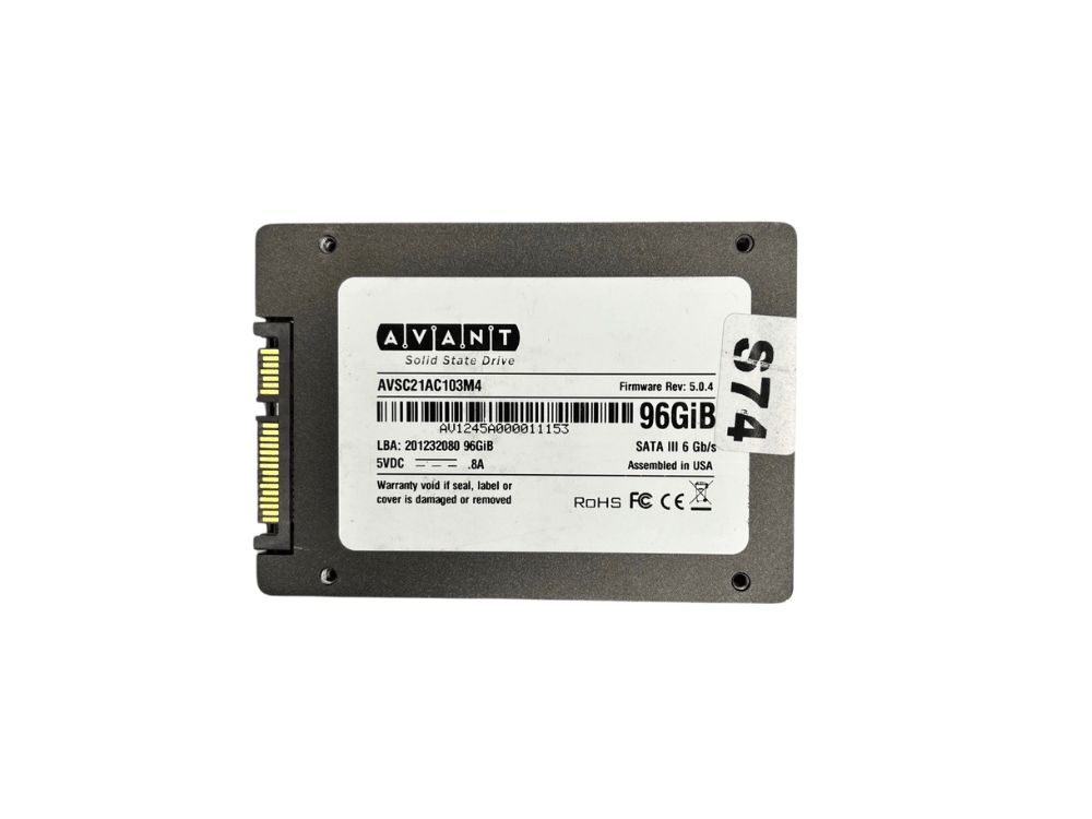 Alternative view of Disco Solido Interno Avant 96Gb 6Gb/s SATA - AVSC21AC103M4