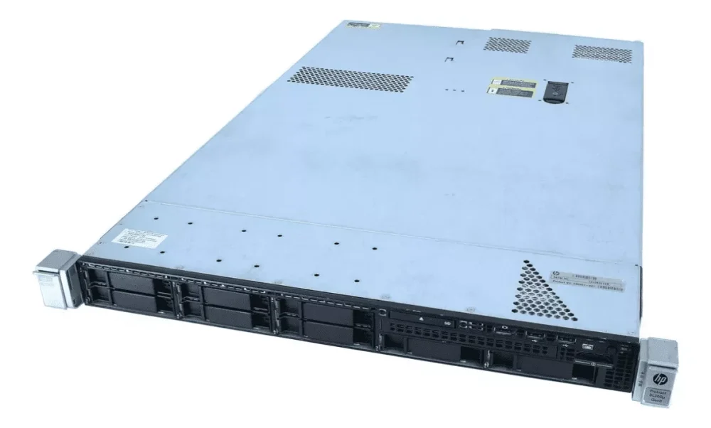 Servidor Hp Dl360p G8 8 Baias 2.5 Dual Octacore 512gb 1.2tb