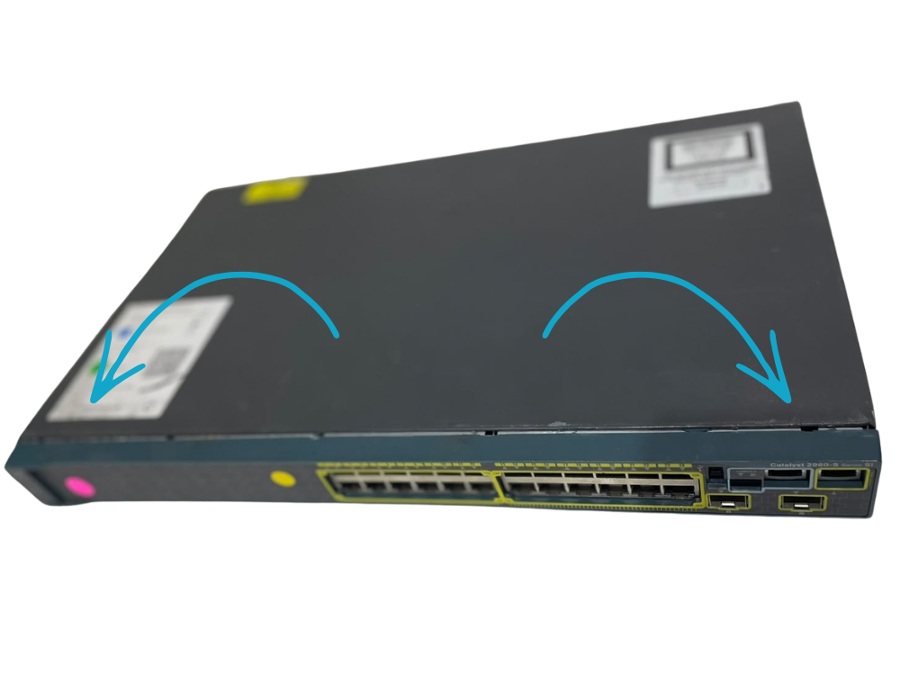 Alternative view of Switch Cisco 2960S-24TS-S Catalyst Série SI 10/100