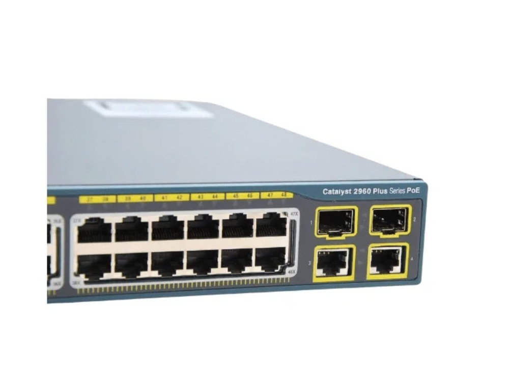 Alternative view of Switch Cisco 2960-48PST-L POE Catalyst Série