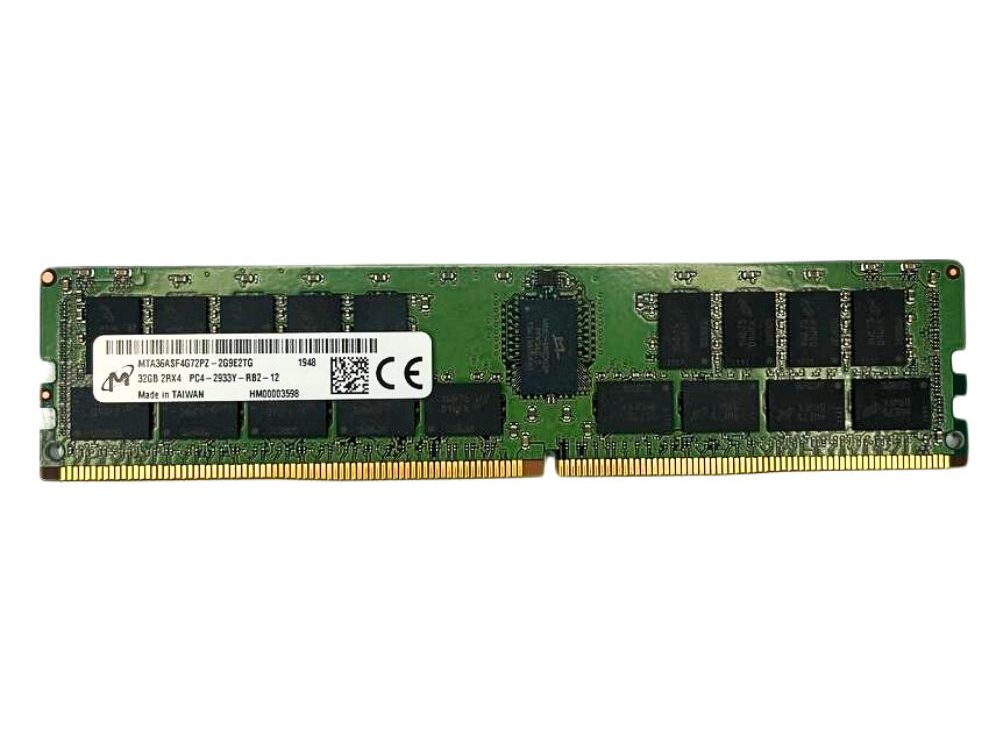 Alternative view of Memória Micron PC4 2933Y 32gb 2rx4 - MTA36ASF4G72PZ-2G9E2TG