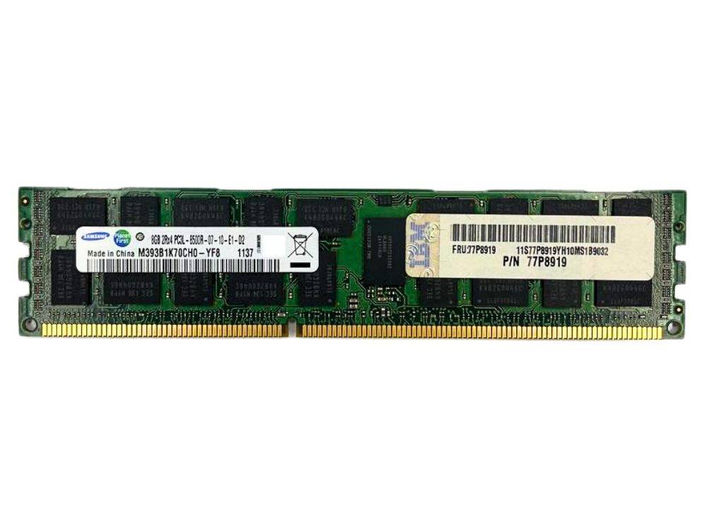 Alternative view of Memória Samsung PC3L 8500R 8Gb 2RX4  - M393B1K70CH0-YF8