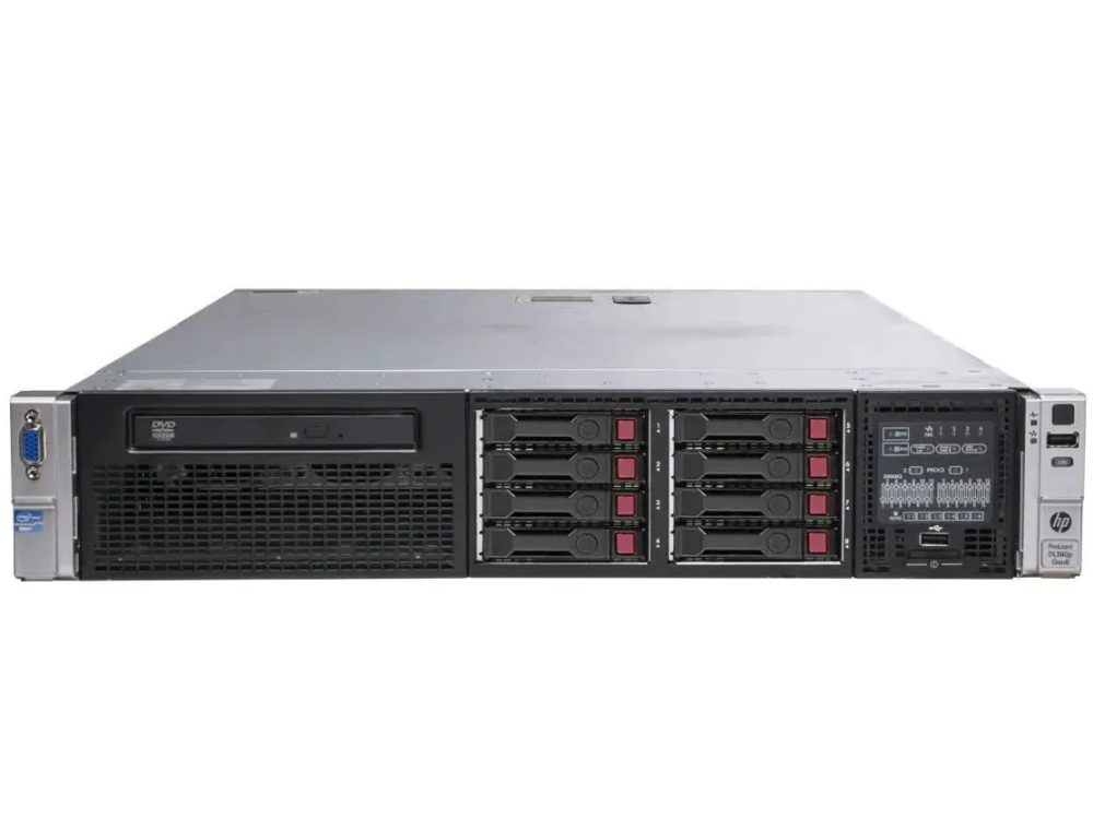 Servidor HP DL380p G8 8SFF Dual Octacore 256Gb 1.2Tb Sas