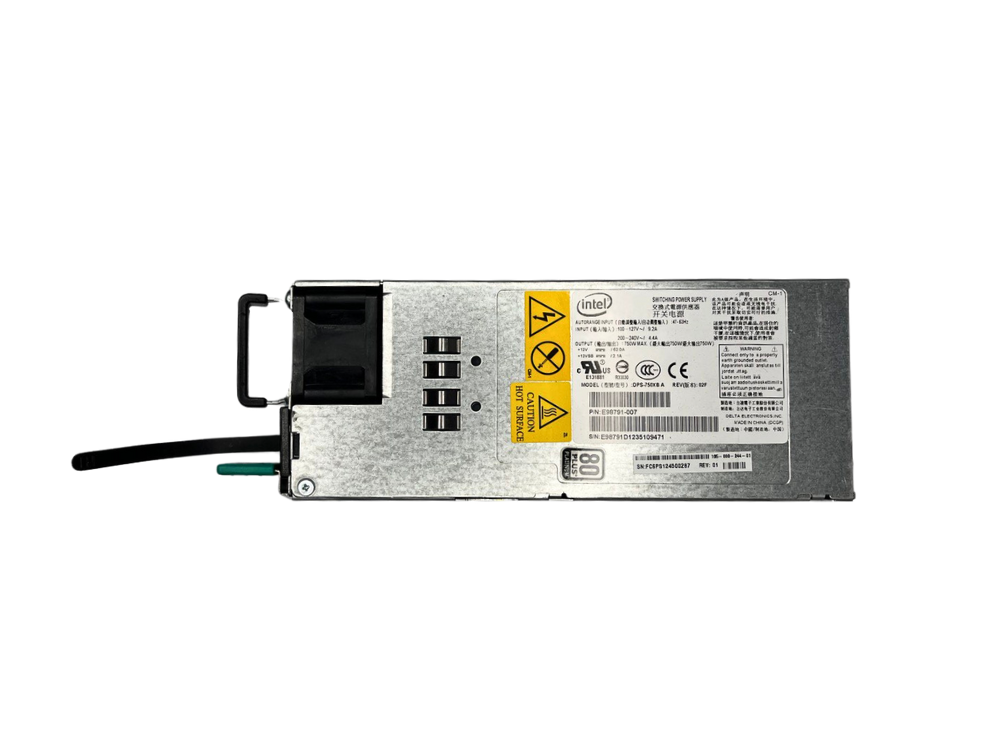 Fonte Servidor Intel DPS-750XB 750W AC Hot Swap – E98791-007
