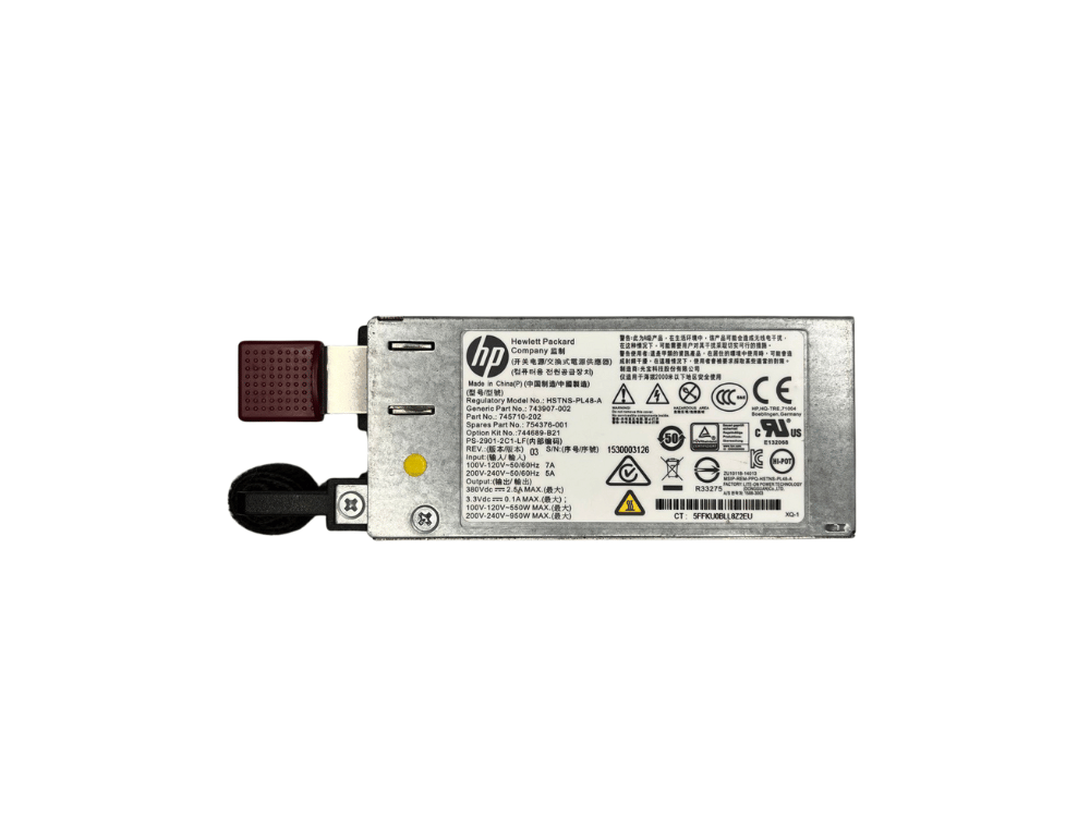 Alternative view of Fonte Servidor HP HSTNS-PL48-A 950W AC Hot Plug– 745710-202