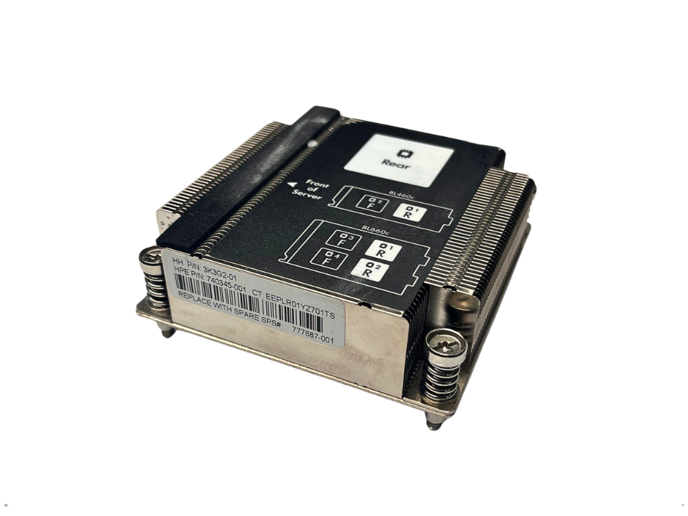 Alternative view of Dissipador de Calor HPE ProLiant BL460C G9 CPU 1 - 740345-001
