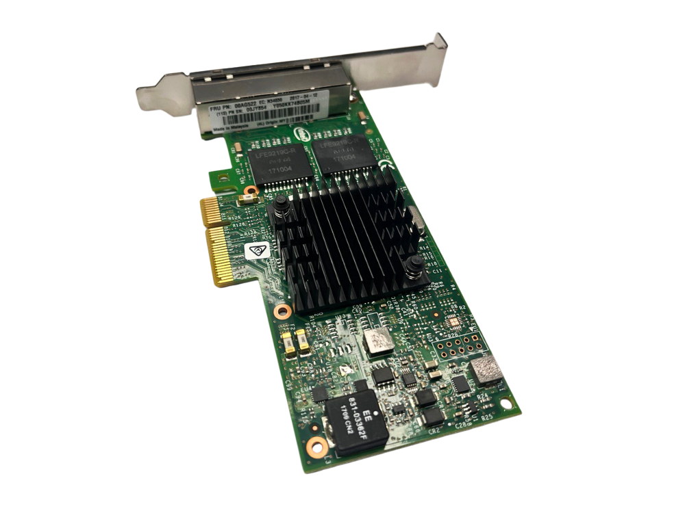 Alternative view of Placa de Rede RJ45 IBM I350-T4 1Gb 4 Portas - 00AG522