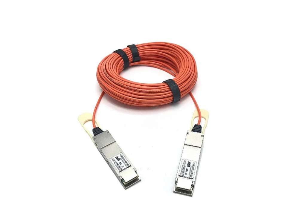 Alternative view of Cabo AOI de Fibra Óptica AOC para QSFP28 - AQPA9N22ADLN0817