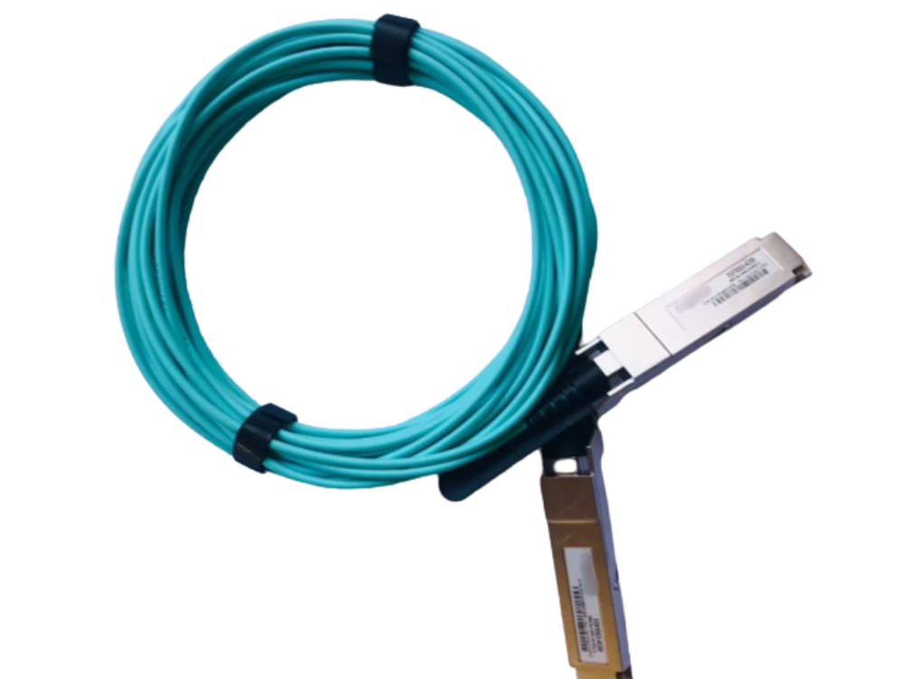 Alternative view of Cabo Óptico Ativo Aoc Qsfp28 - 8 Metros