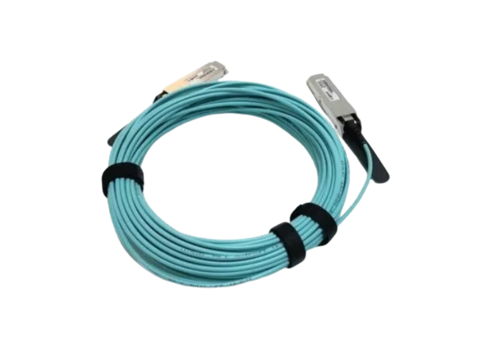 Cabo Óptico Ativo Aoc Qsfp28 - 8 Metros