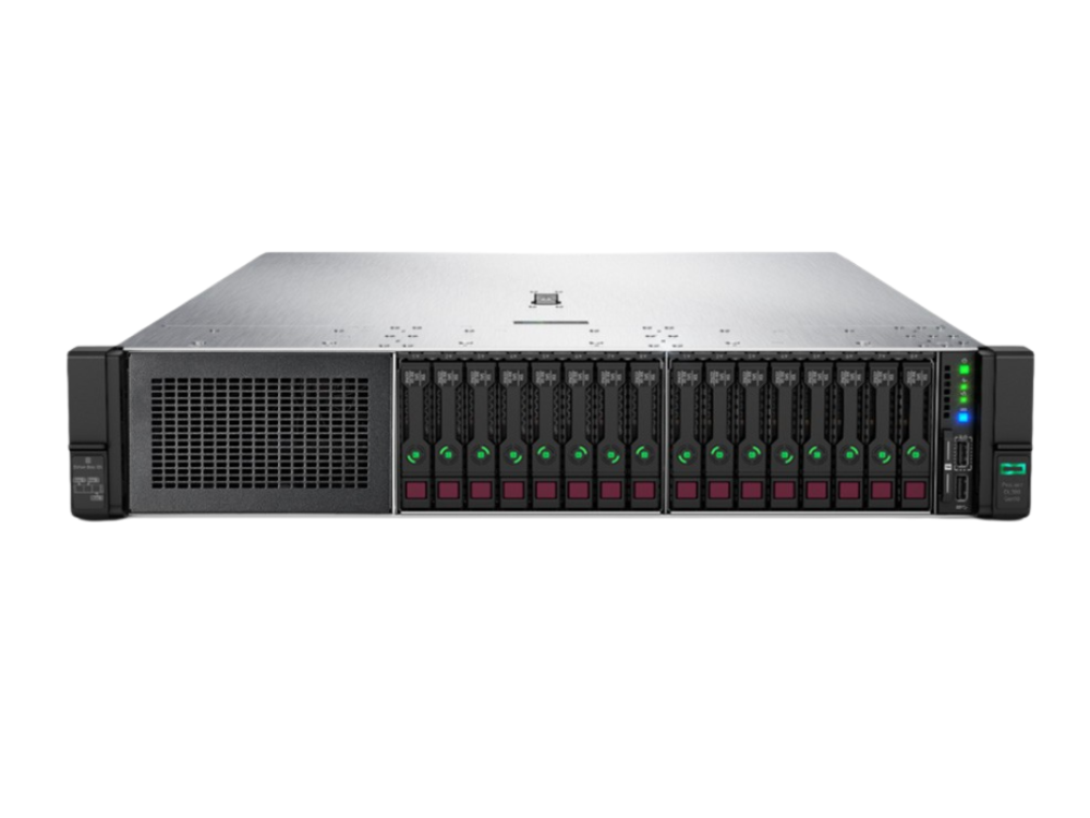 Servidor Hp Dl380 G10 16SFF Dual Gold 6138 512Gb RAM SSD 2TB