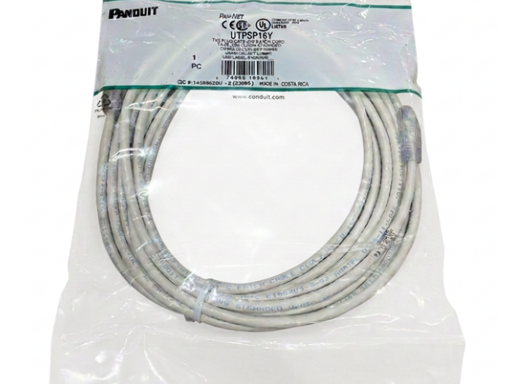 Cabo de Rede Patch Panduit TX6 Plus CAT6 UTP 5M Pan-Net - UTPSP16Y - Imagem 7