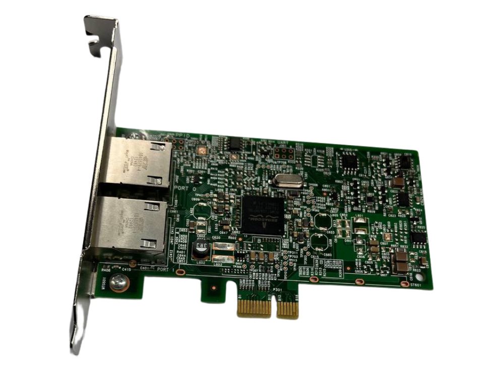 Alternative view of Placa de Rede HP RJ45 332T 1Gb 2 Portas - 616012-001