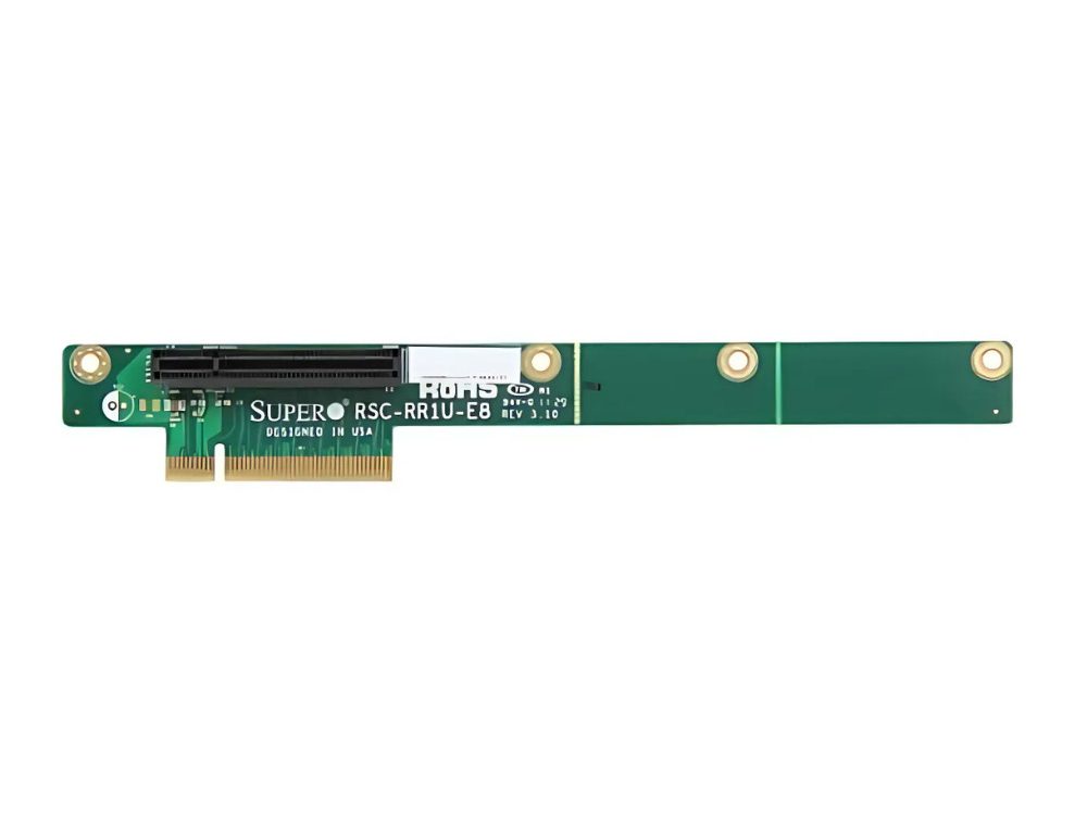 Alternative view of Placa Riser Lateral Esquerdo PCIe 3.0 x8 1U - RSC-RR1U-E8