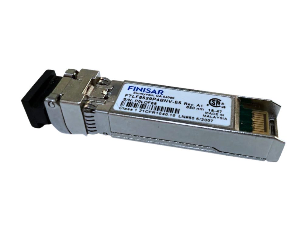 Alternative view of Gbic Finisar SFP 16Gb 850nm 100m -  FTLF8529P4BNV-E5